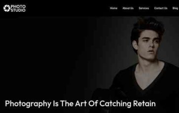 Gutenify Photography (screenshot desktop)