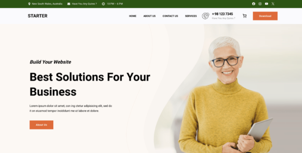 Gutenify Starter (WordPress)