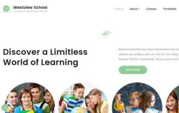 Gutenix School (screenshot desktop)