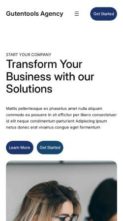 Gutentools Agency (screenshot mobile)