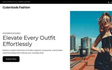 Gutentools Fashion (screenshot desktop)