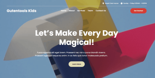 Gutentools Kids (WordPress)