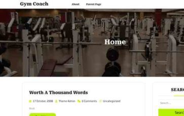 Gym Coach (screenshot desktop)