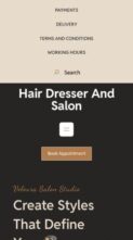 Hair Dresser and Salon (screenshot mobile)