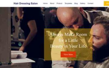 Hair Dressing Salon (screenshot desktop)
