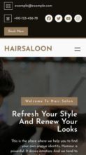 Hairsaloon (screenshot mobile)