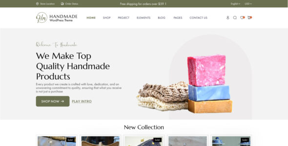 Handmade Craft (WordPress)