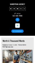 Handyman Agency (screenshot mobile)