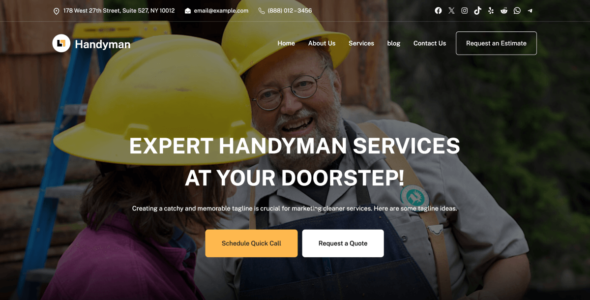 Handyman Blocks (WordPress)
