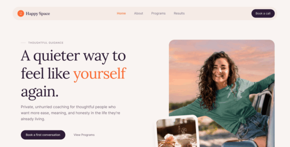 Happiness Coach (WordPress)