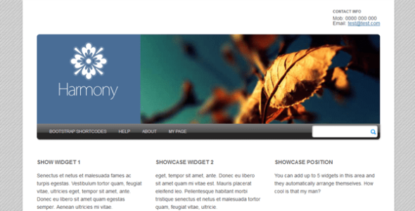 Harmony 2.0 (WordPress)