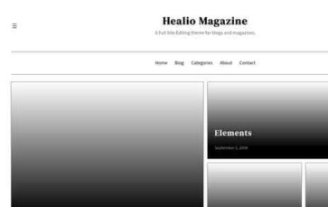 Healio Magazine (screenshot desktop)