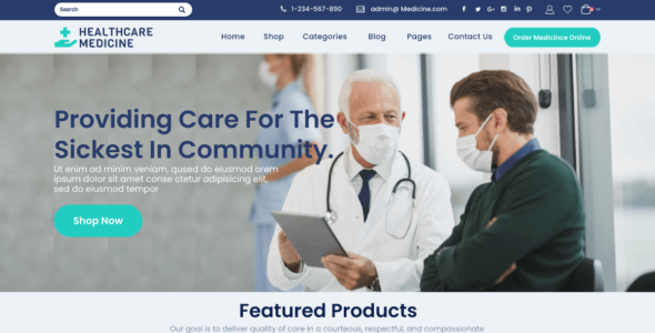 Healthcare Medicine (WordPress)