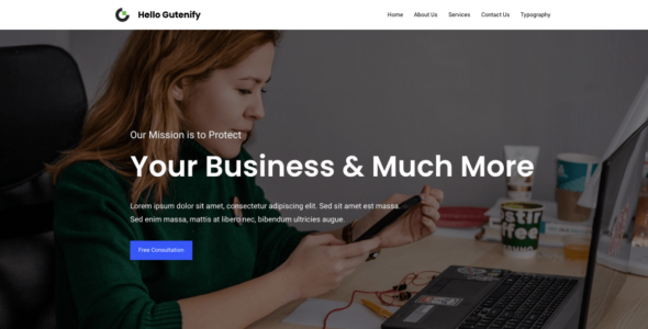 Hello Gutenify (WordPress)