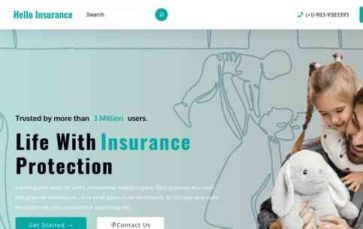 Hello Insurance (screenshot desktop)