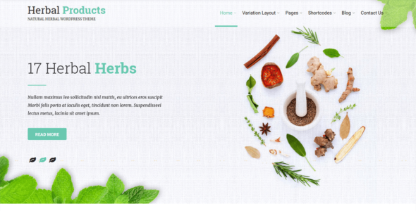 Herbal Lite (WordPress)