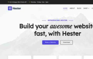 Hester (screenshot desktop)