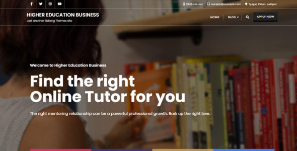 Higher Education Business (WordPress)