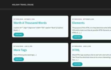 Holiday Travel Cruise (screenshot desktop)