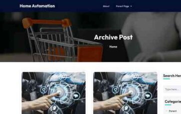 Home Automation (screenshot desktop)