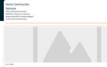 Home Construction Services (screenshot desktop)