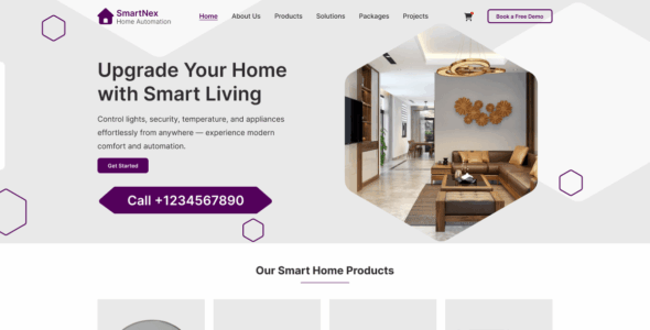 Home Control System (WordPress)