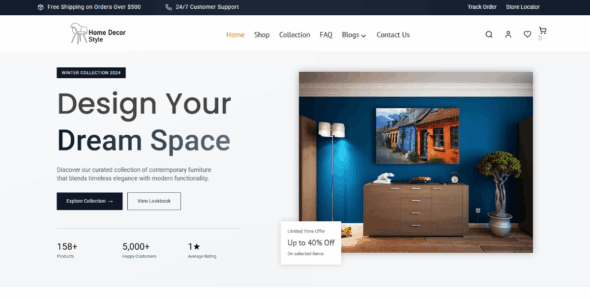 Home Decor Style (WordPress)
