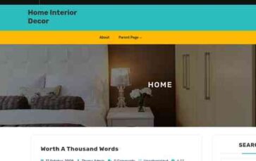 Home Interior Decor (screenshot desktop)