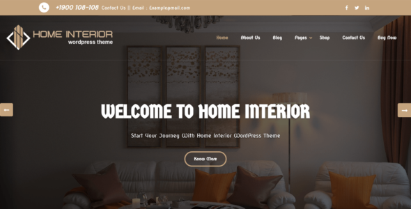 Home Interior (WordPress)