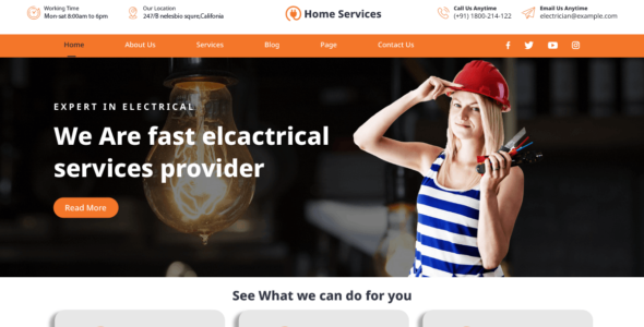 Home Maintenance Services (WordPress)