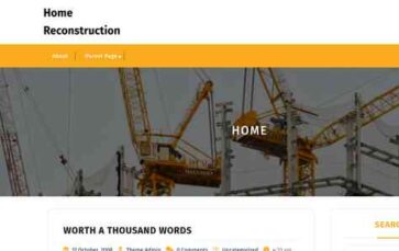 Home Reconstruction (screenshot desktop)