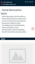 Home Renovation Work (screenshot mobile)