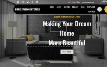 Home Styling Interior (screenshot desktop)