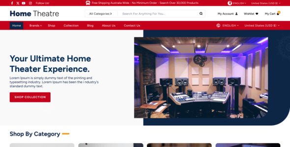 Home Theatre (WordPress)