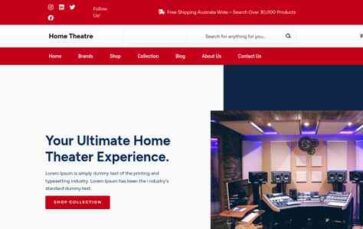 Home Theatre (screenshot desktop)