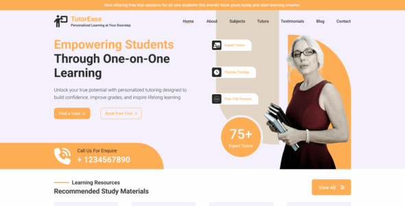 Home Tutor (WordPress)