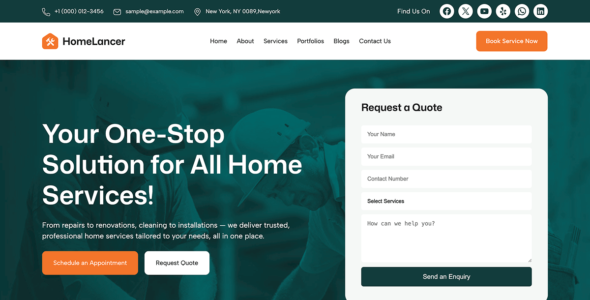 HomeLancer (WordPress)