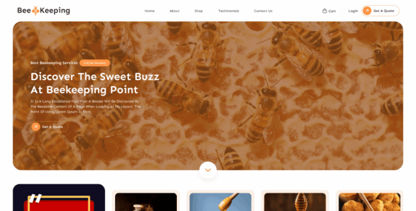 Honey Store (WordPress)