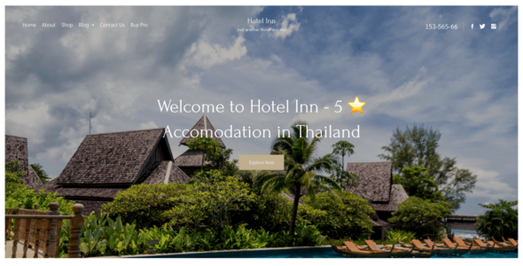 Hotel Inn (WordPress)