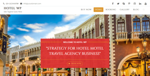 Hotel WP Lite (WordPress)
