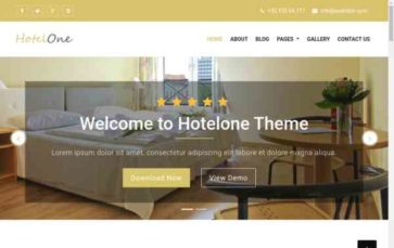 Hotelone (screenshot desktop)