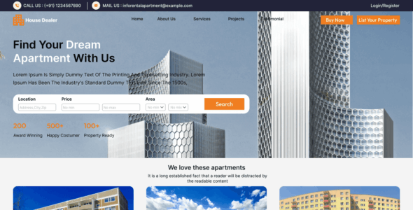 House Dealer (WordPress)