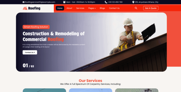House Roofing (WordPress)