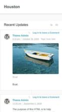 Houston (WooCommerce) (screenshot mobile)