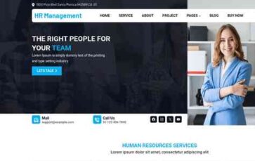 HR Management (screenshot desktop)