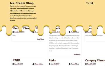 Ice Cream Shop (screenshot desktop)