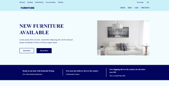 iConvert Furniture (WordPress)