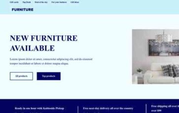 iConvert Furniture (screenshot desktop)