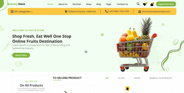 Ignite Grocery (WordPress)