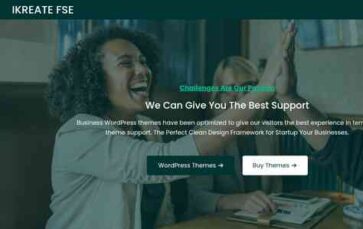 Ikreate FSE (screenshot desktop)